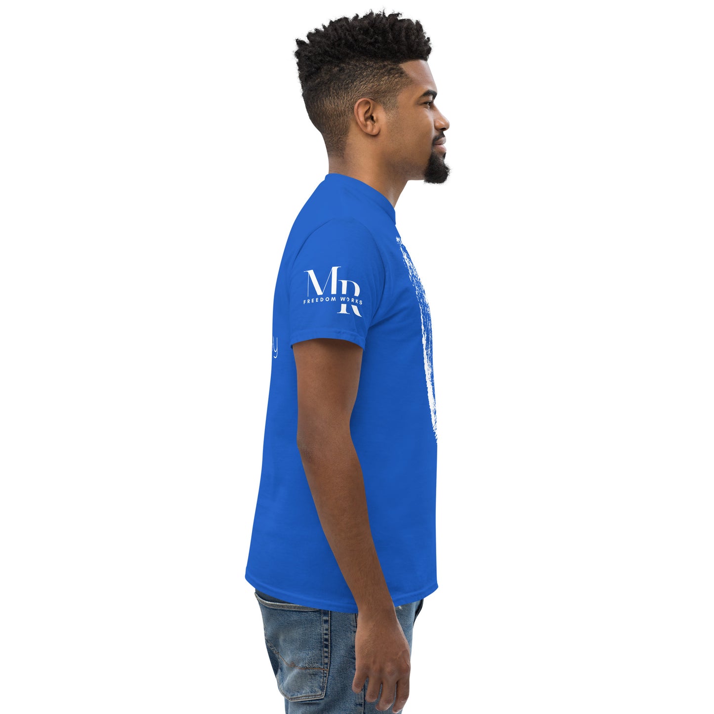 Fearfully And Wonderfully Made Men's classic tee W/White Print