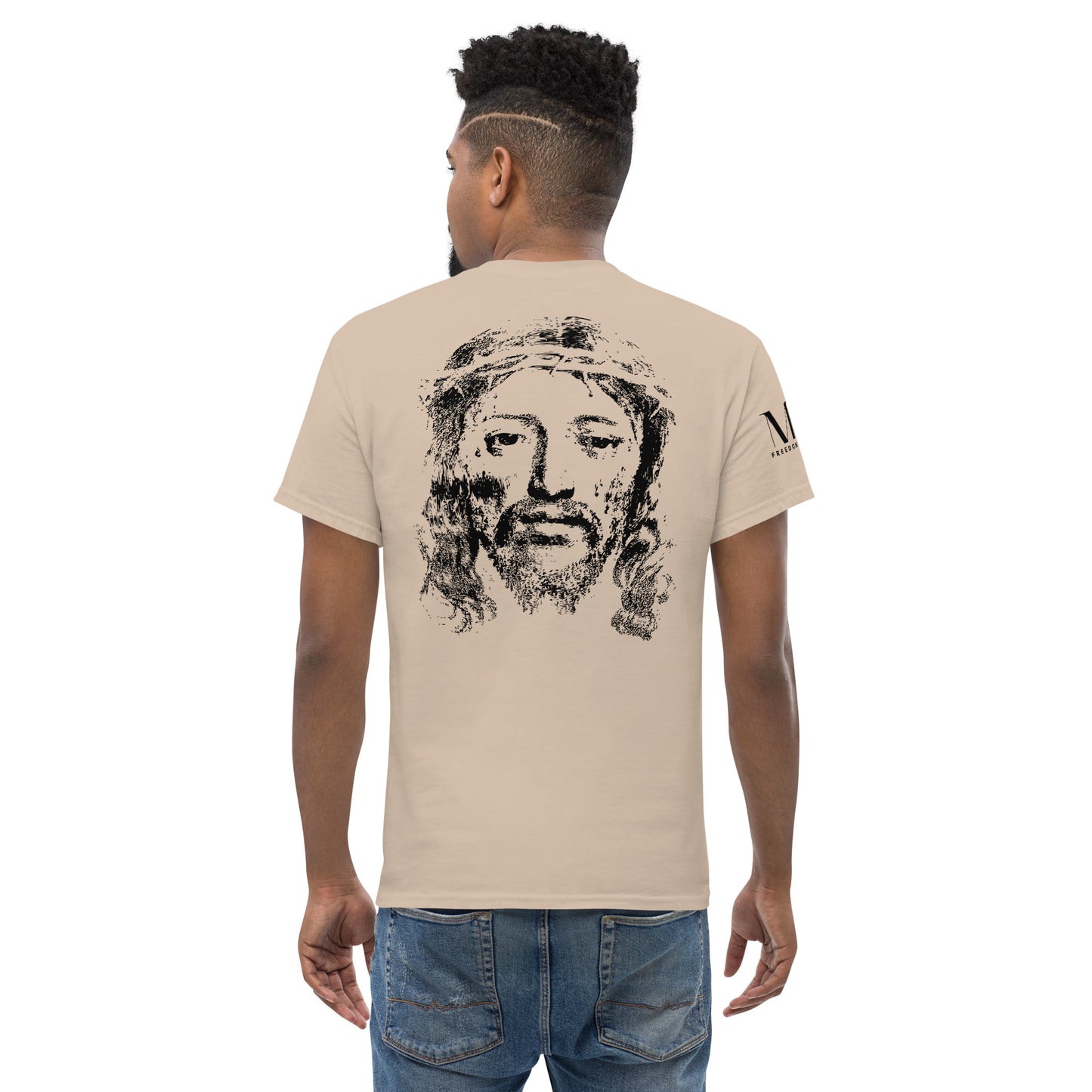 He's Got My Back Men's classic tee W/Black Print