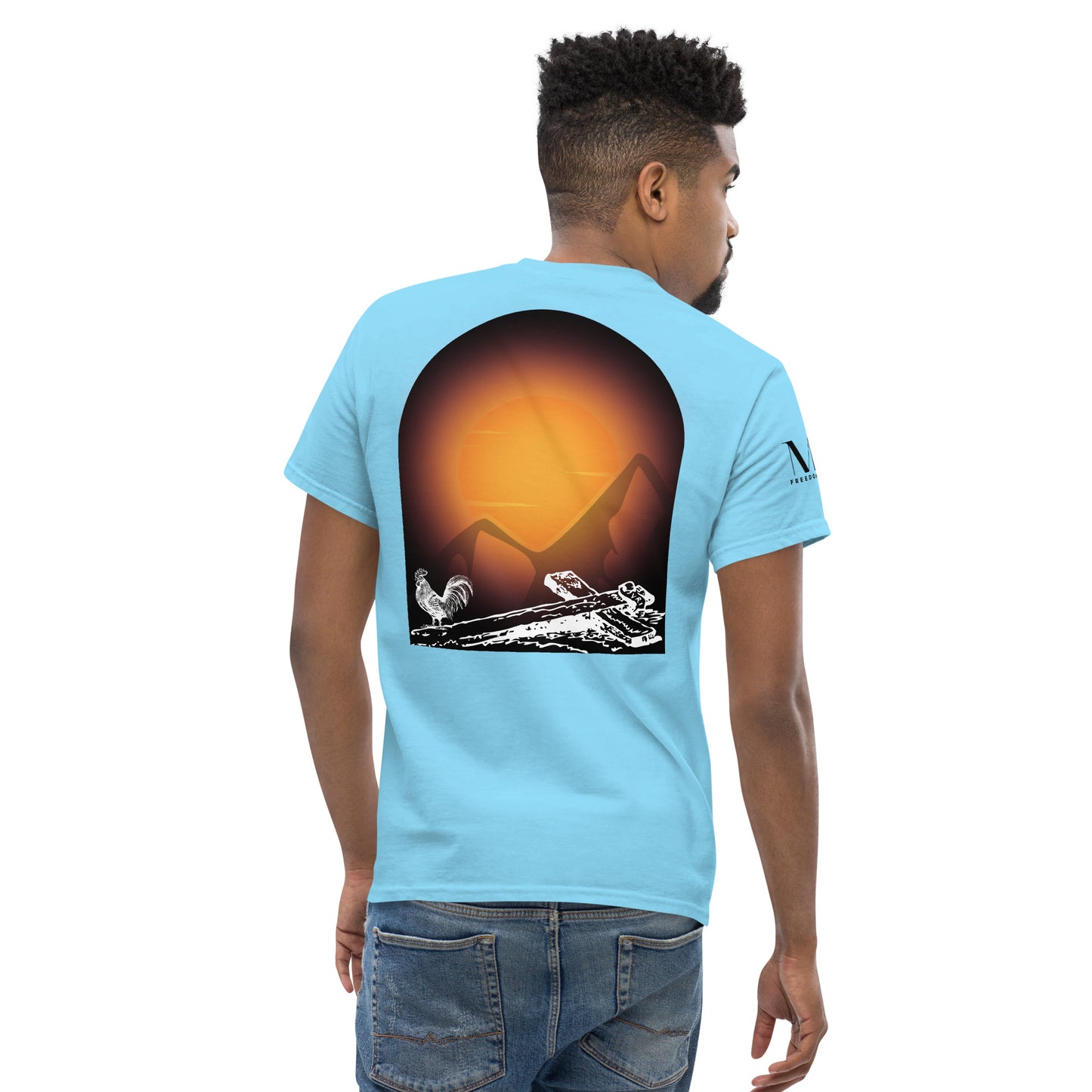 Jesus Died For You Men's classic tee W/Black Print
