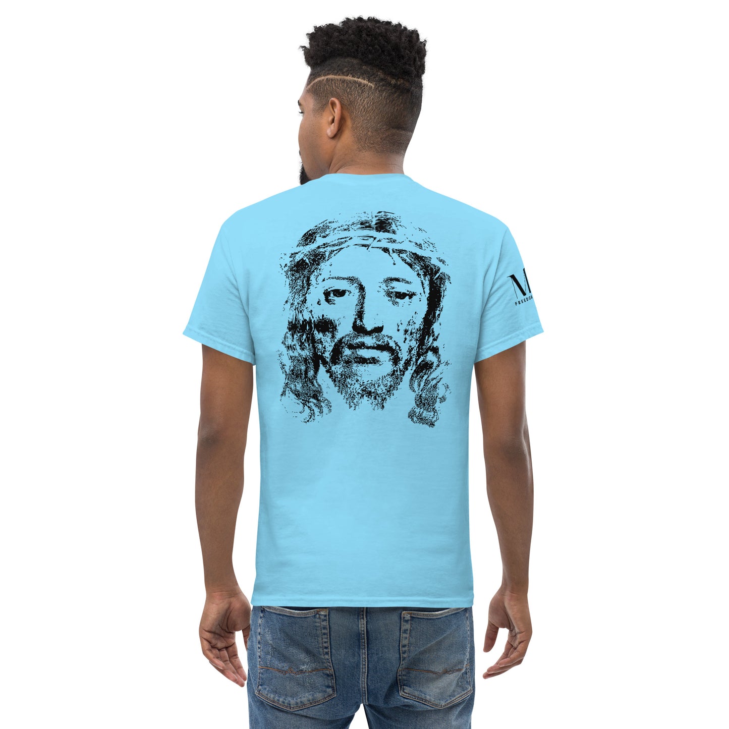 He's Got My Back Men's classic tee W/Black Print