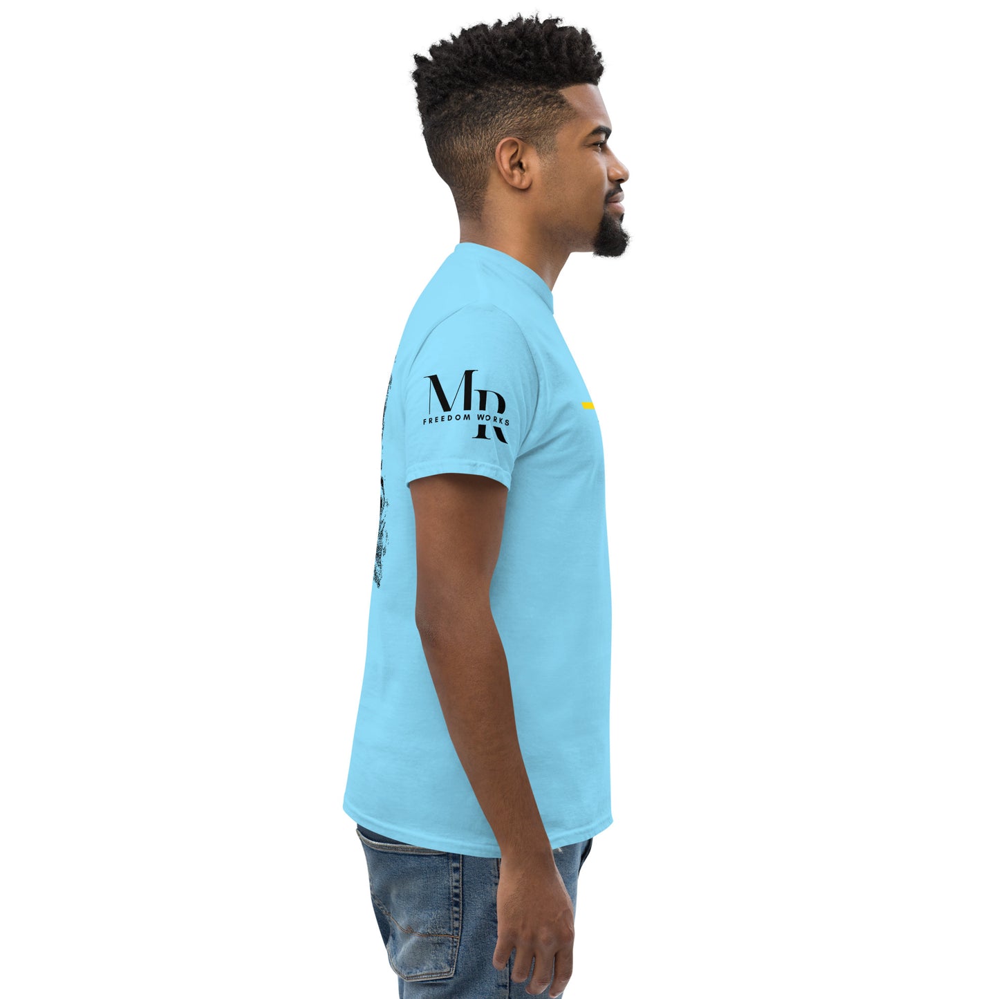 He's Got My Back Men's classic tee W/Black Print