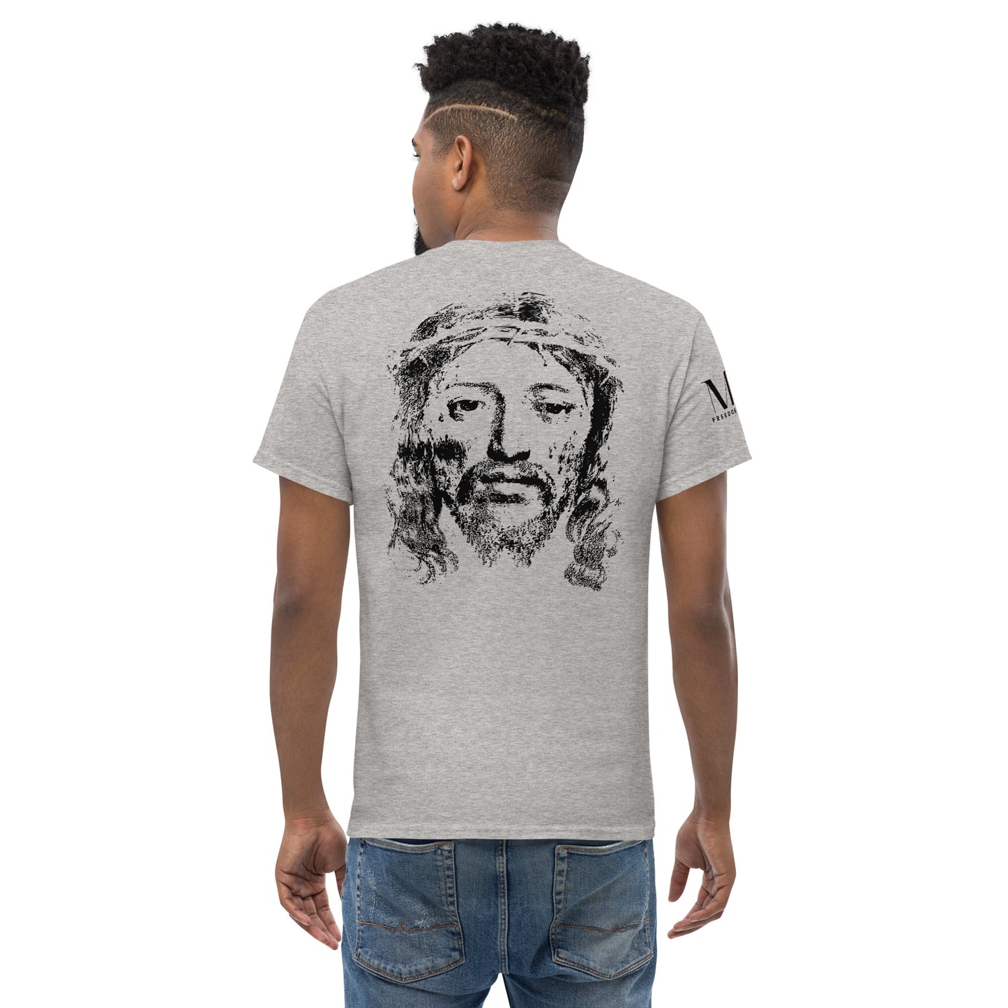 He's Got My Back Men's classic tee W/Black Print