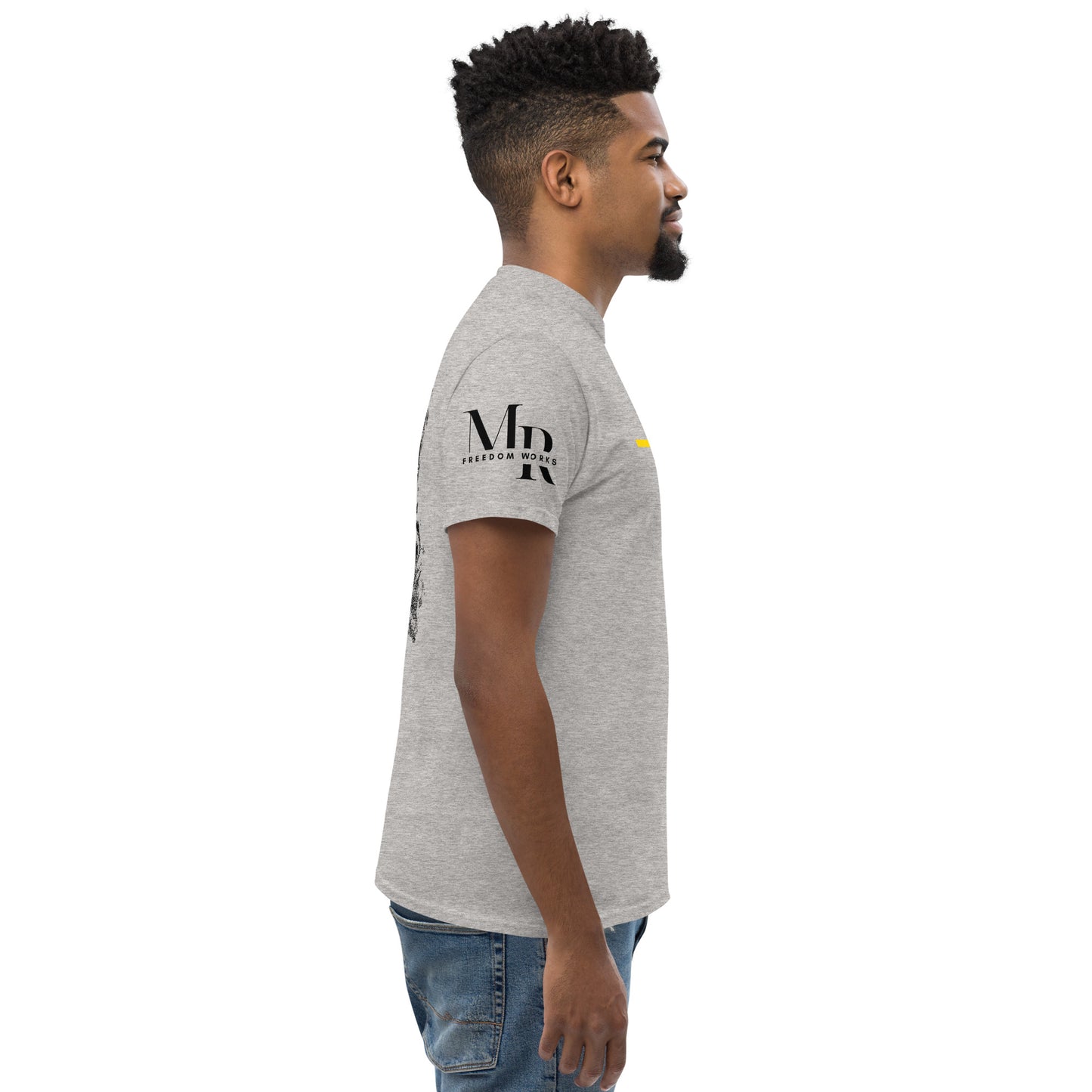 He's Got My Back Men's classic tee W/Black Print