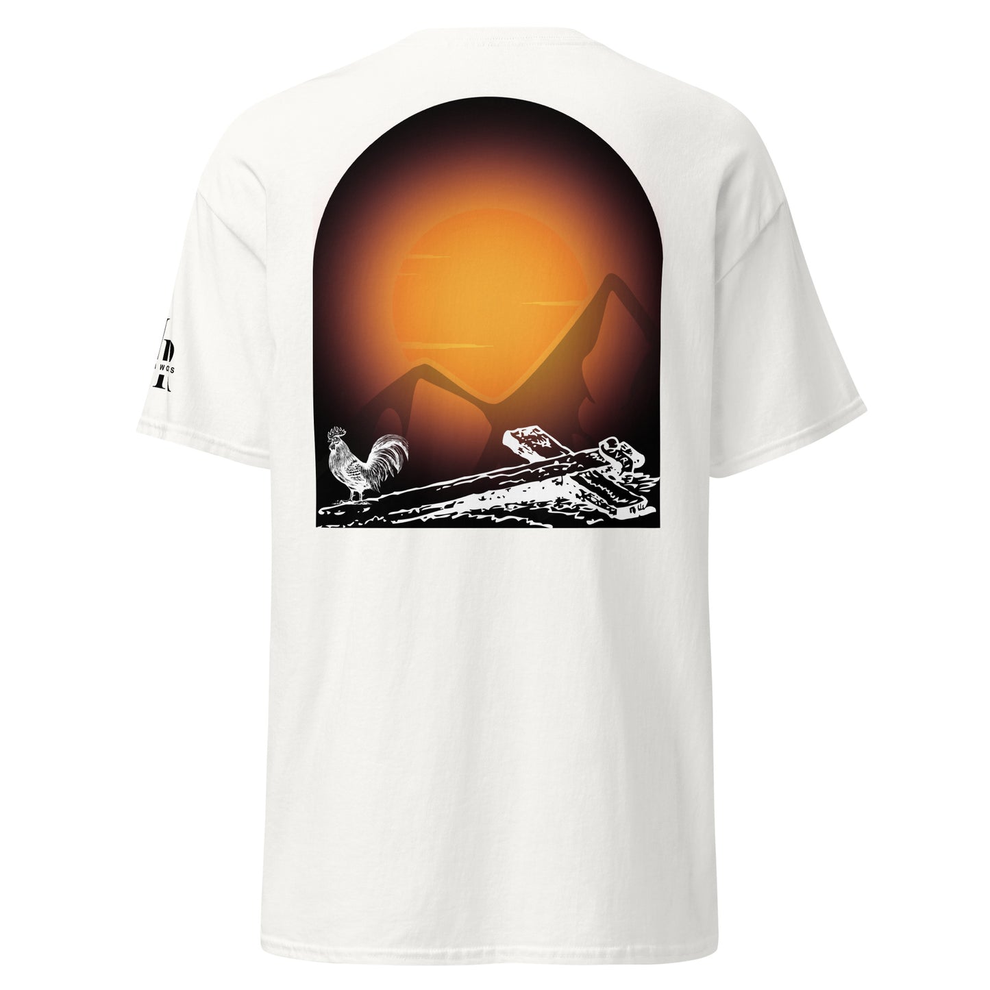 Jesus Died For You Men's classic tee W/Black Print