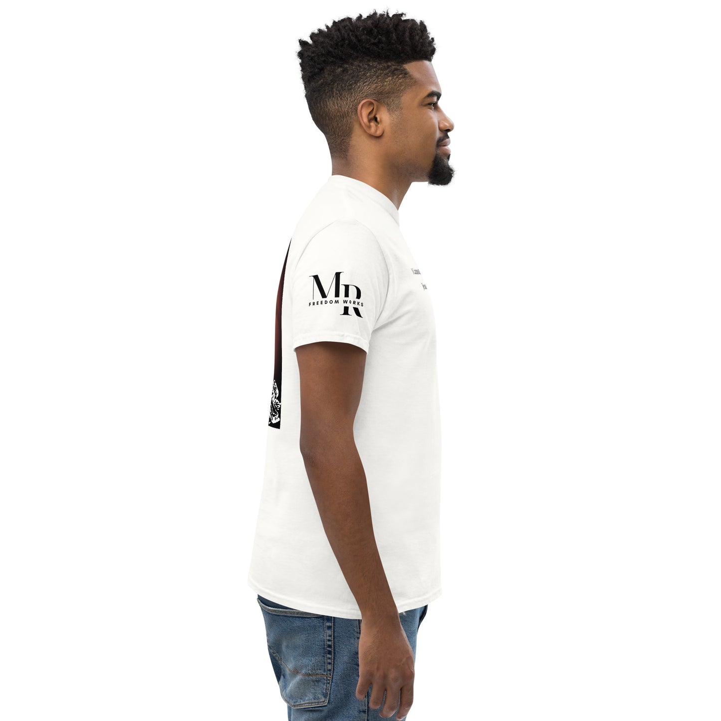 Jesus Died For You Men's classic tee W/Black Print