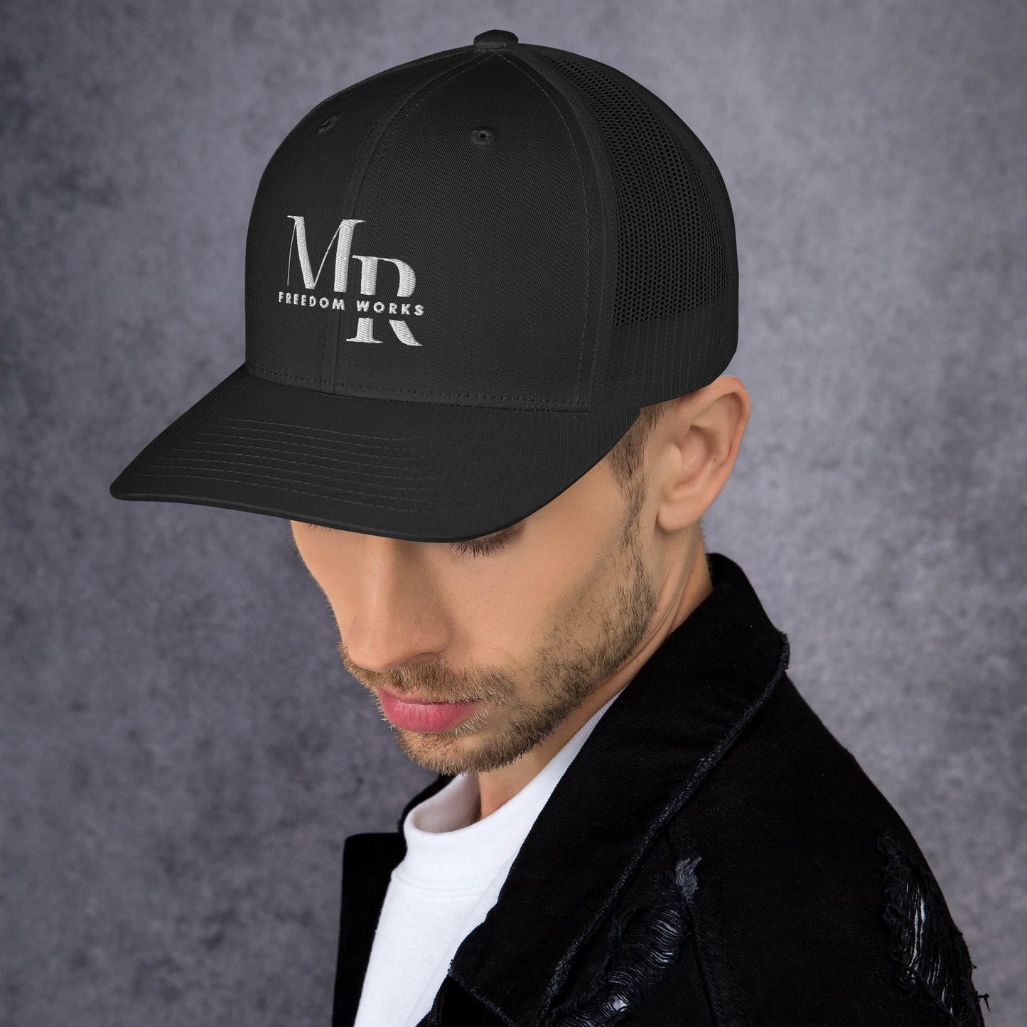 MR Freedom Works Trucker Cap