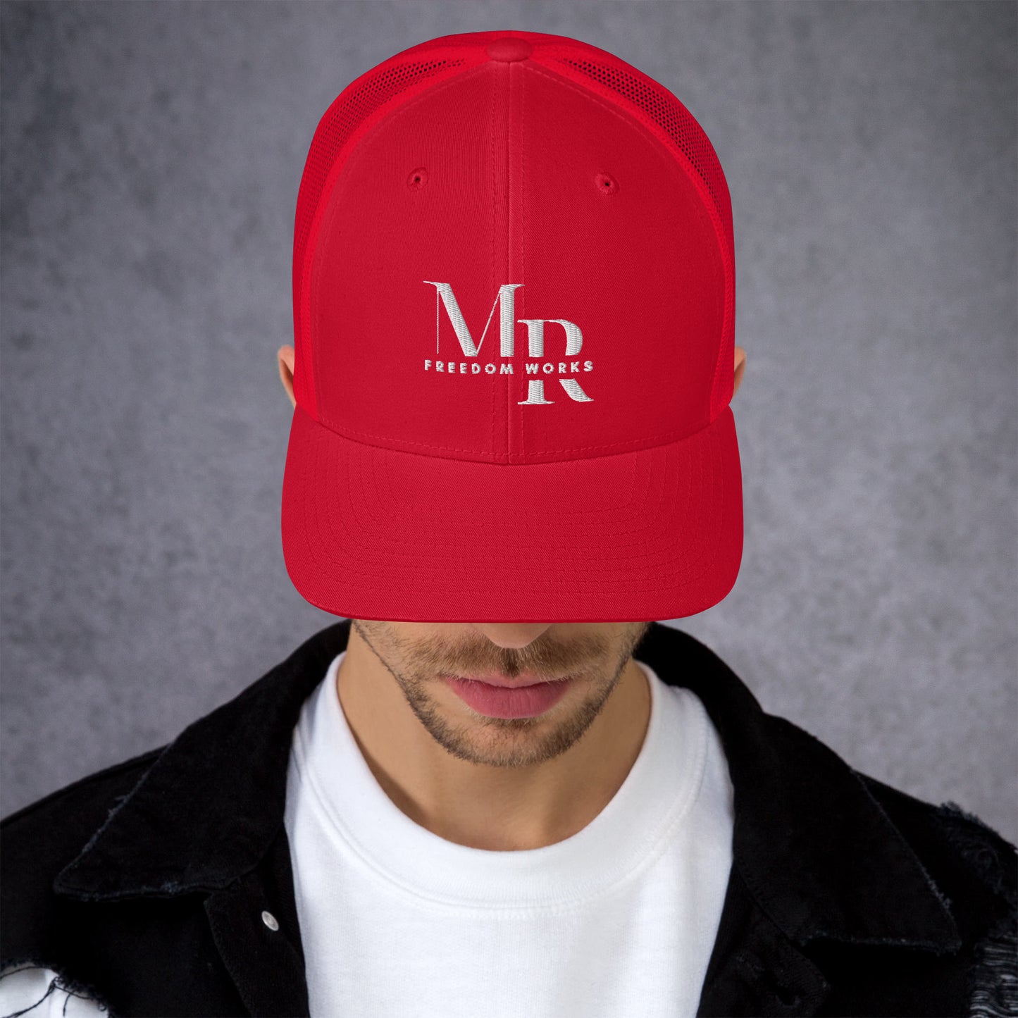 MR Freedom Works Trucker Cap