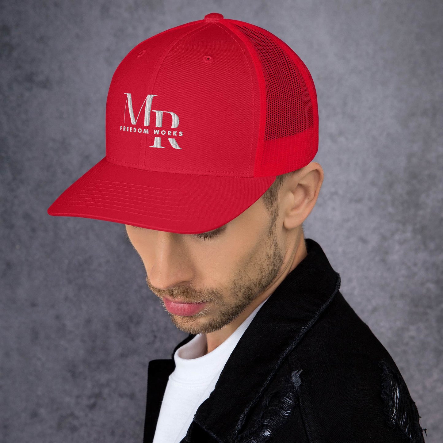 MR Freedom Works Trucker Cap