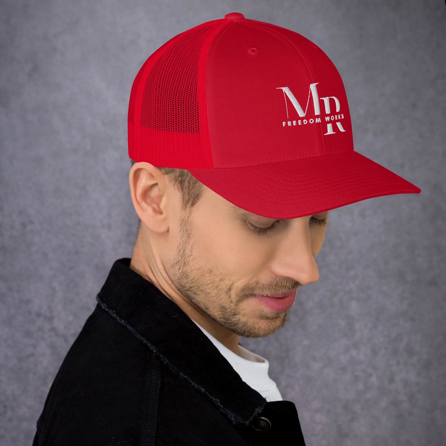 MR Freedom Works Trucker Cap