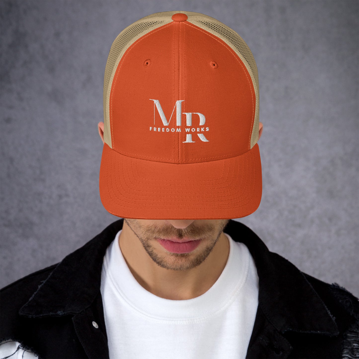MR Freedom Works Trucker Cap