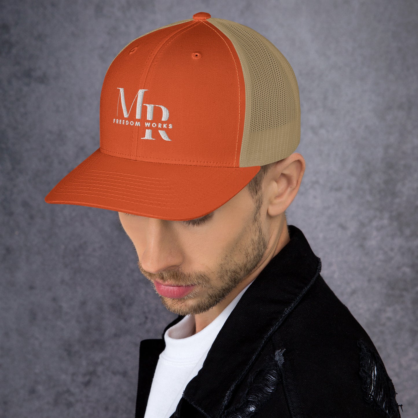MR Freedom Works Trucker Cap