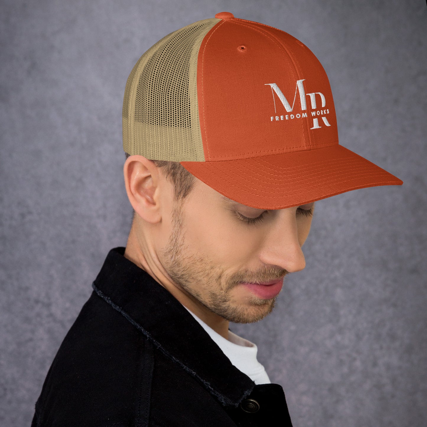 MR Freedom Works Trucker Cap