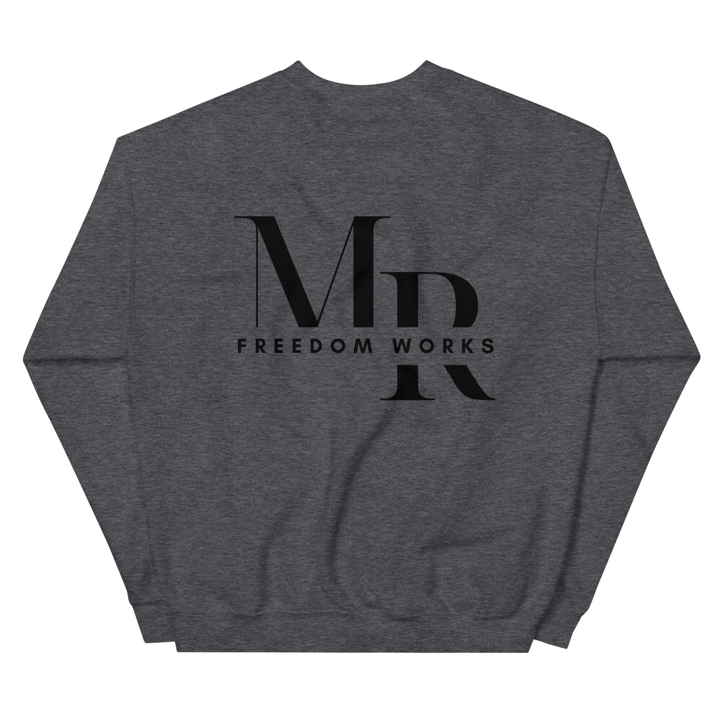 Freedom Works Unisex Sweatshirt W/Black Print