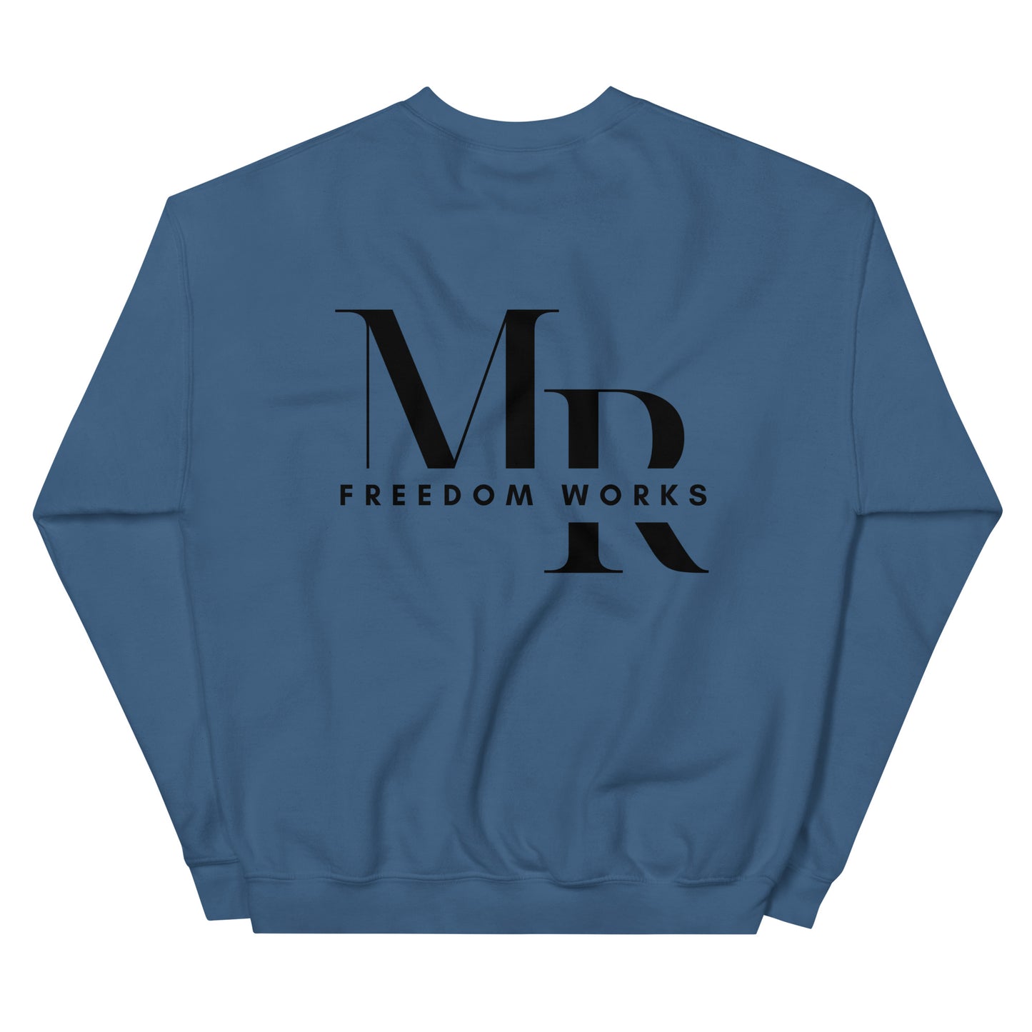 Freedom Works Unisex Sweatshirt W/Black Print