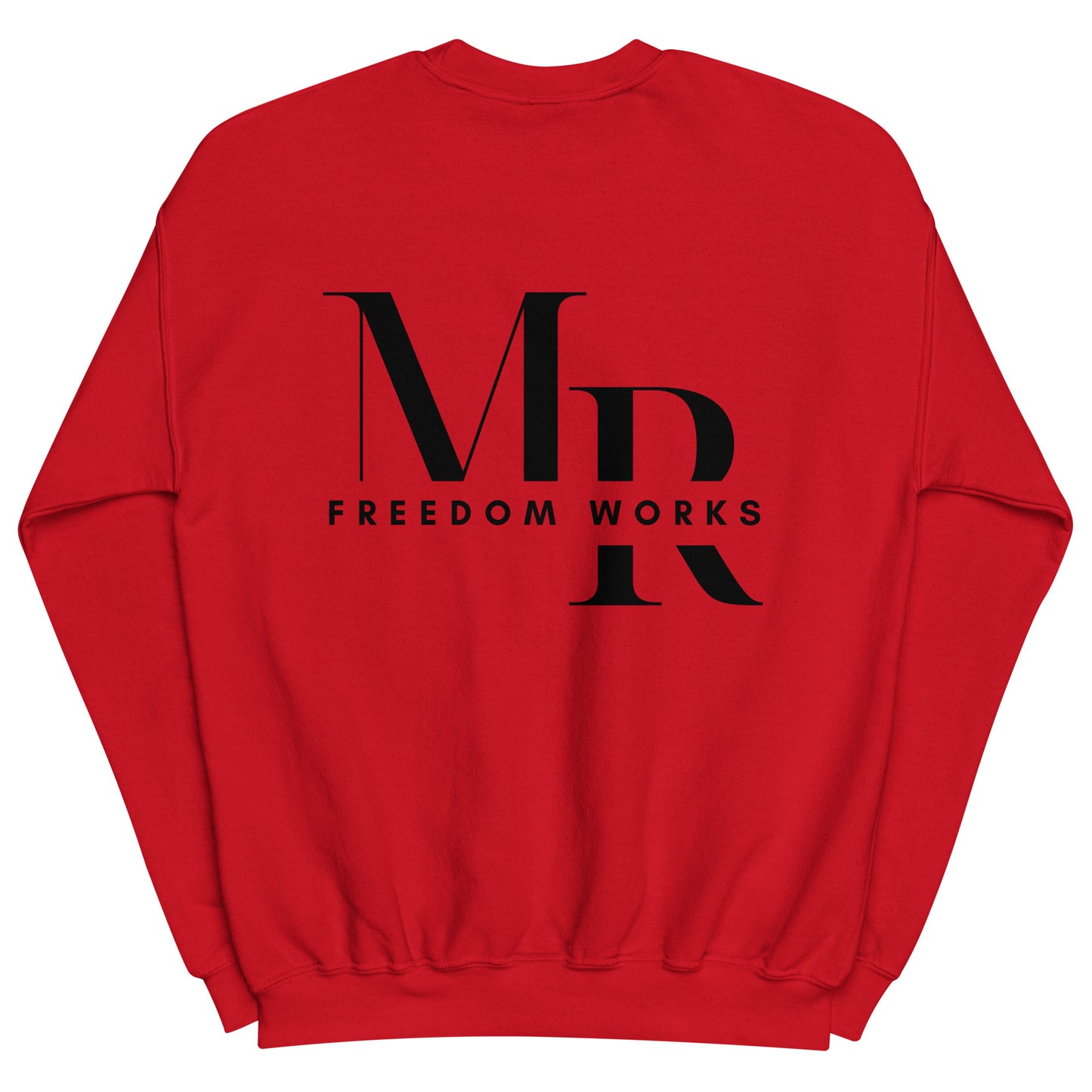 Freedom Works Unisex Sweatshirt W/Black Print