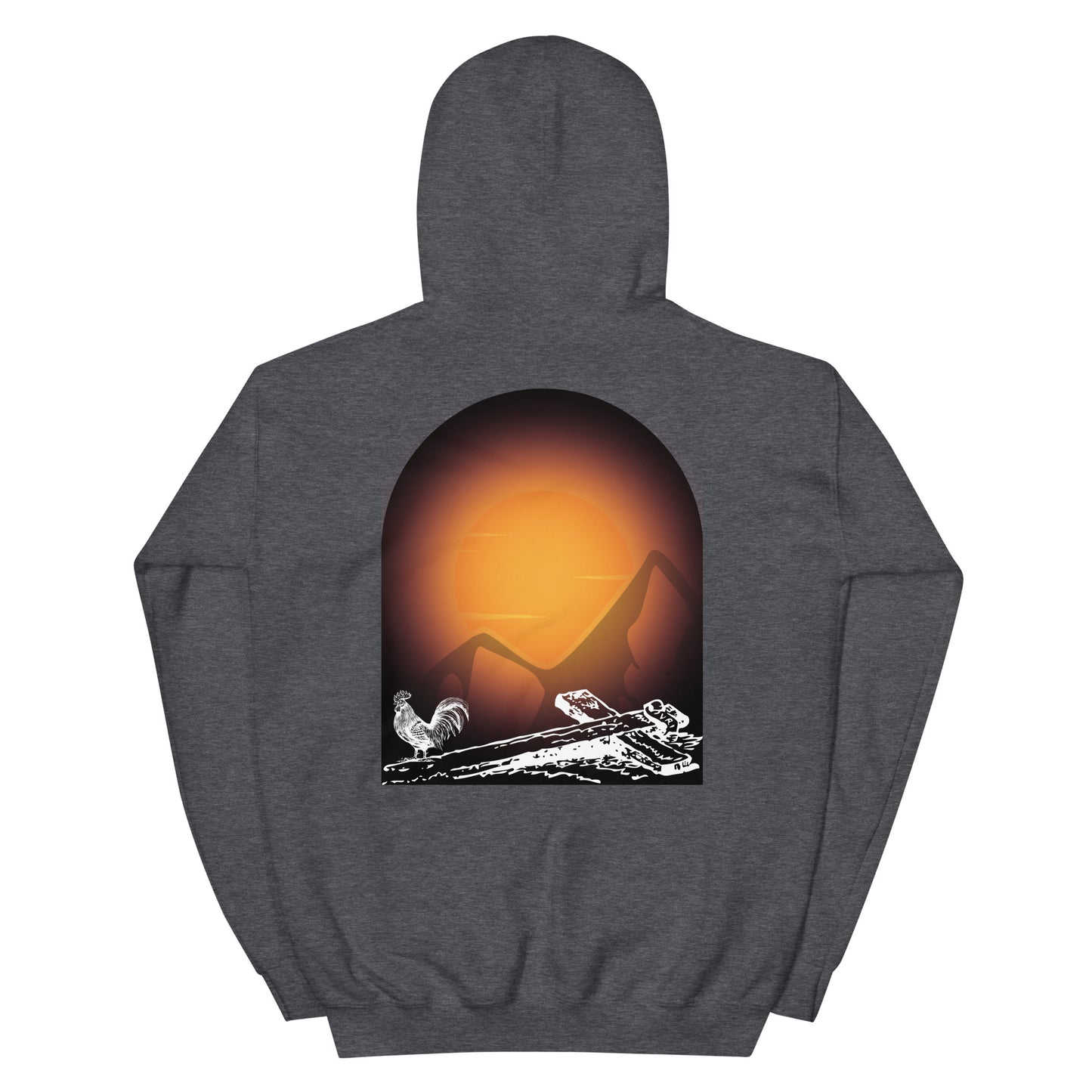 Jesus Died For You Unisex Hoodie W/White Print