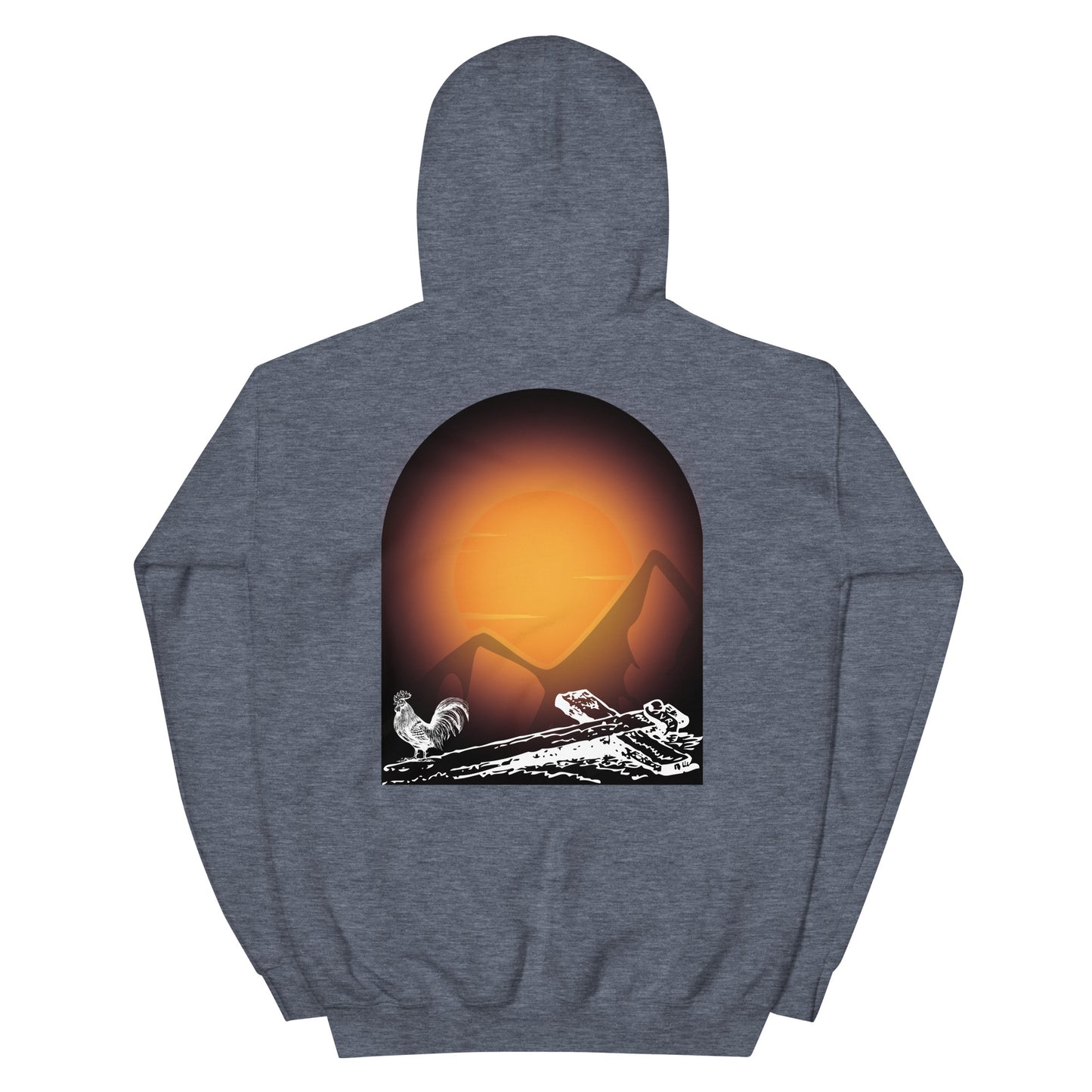 Jesus Died For You Unisex Hoodie W/White Print