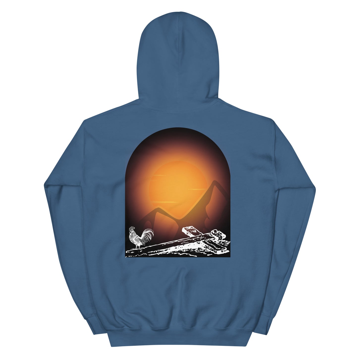 Jesus Died For You Unisex Hoodie W/White Print