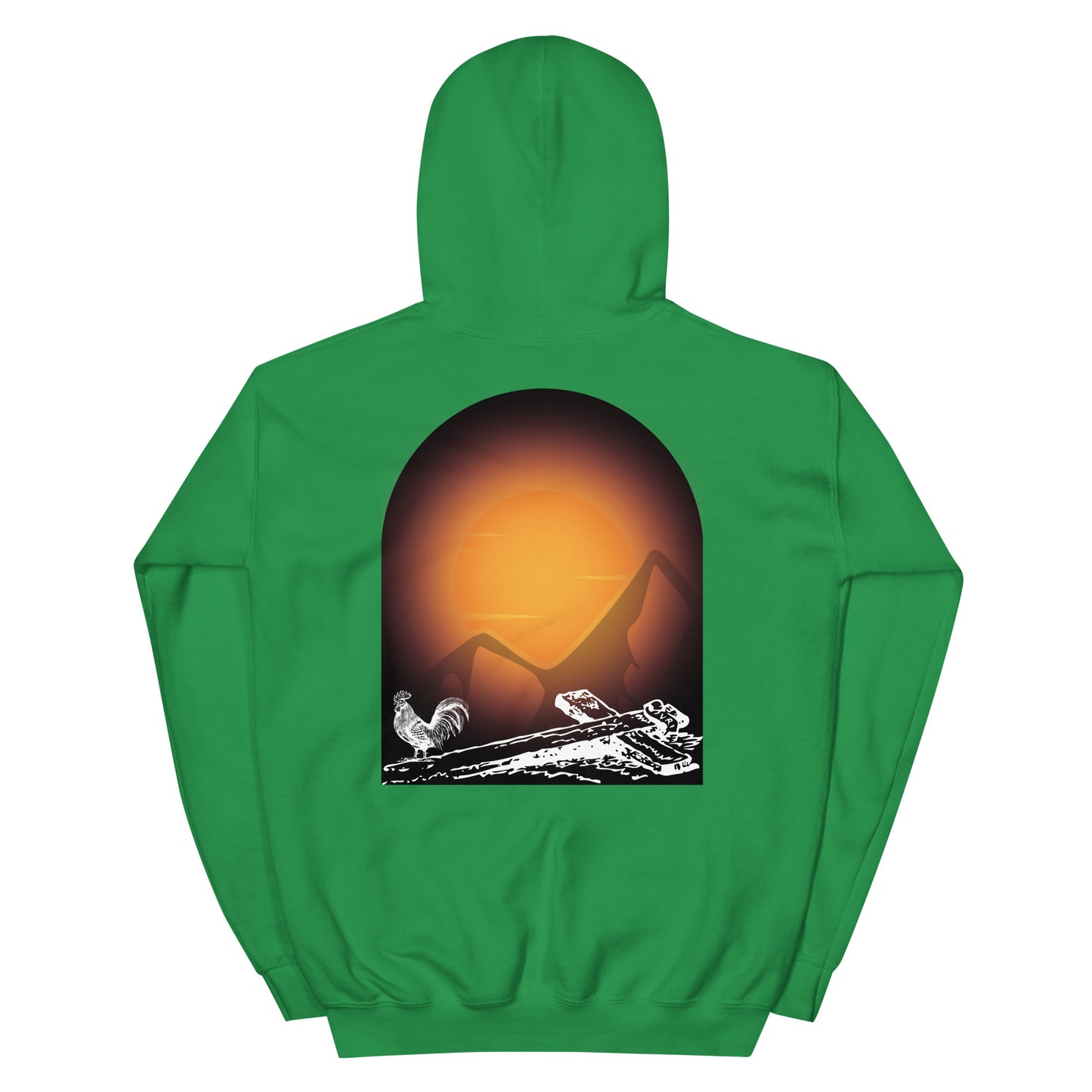 Jesus Died For You Unisex Hoodie W/White Print