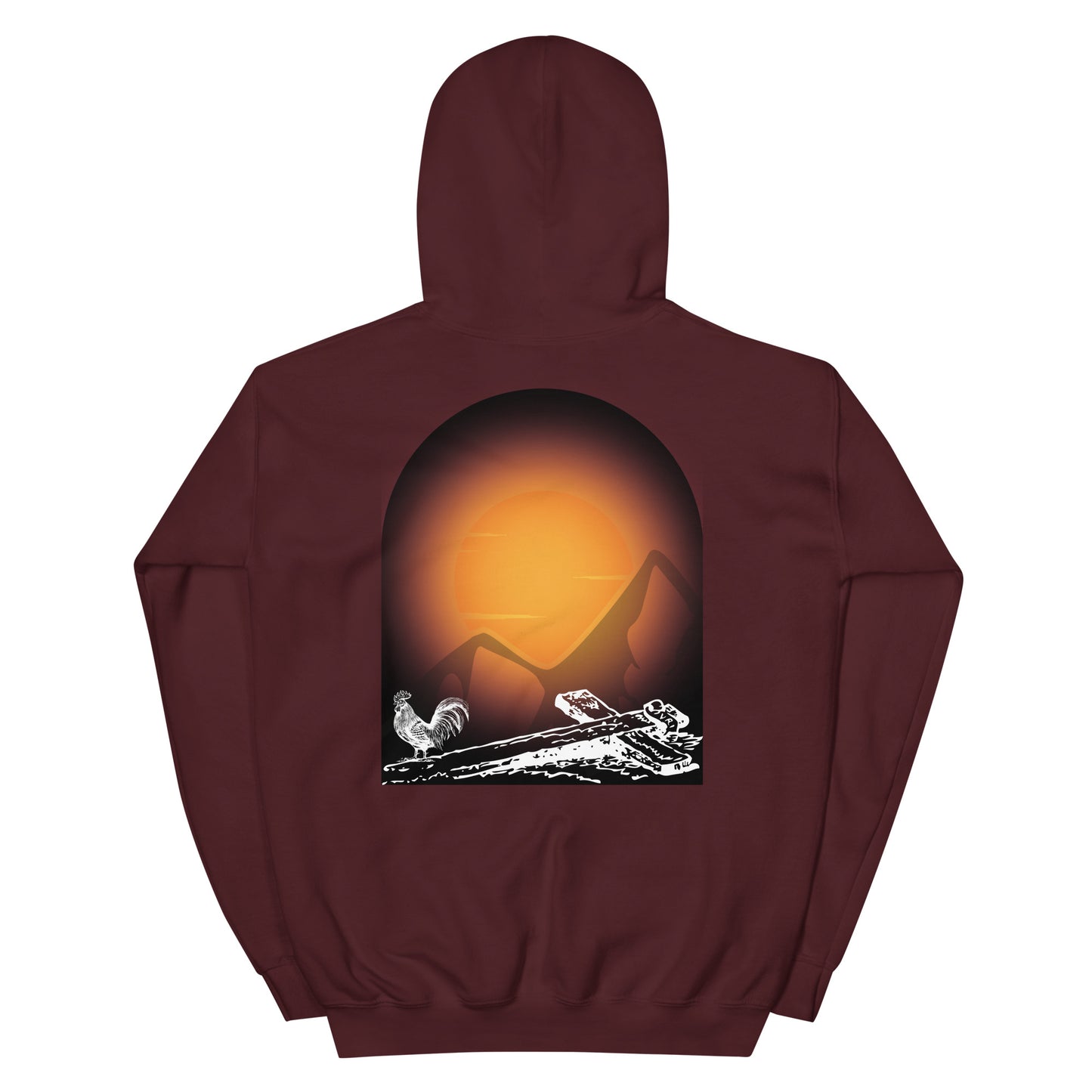 Jesus Died For You Unisex Hoodie W/White Print