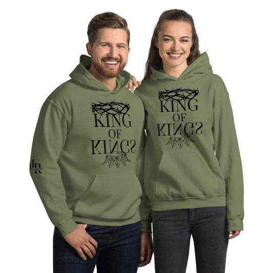 King of kings Unisex Hoodie W/Black Print