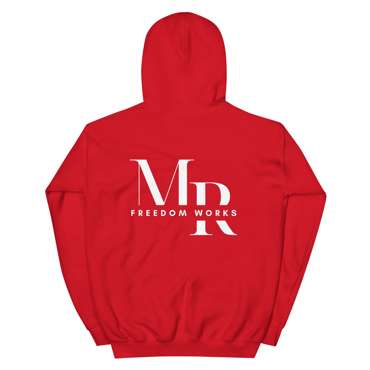 Heart Beats In Time Unisex Hoodie W/White Print