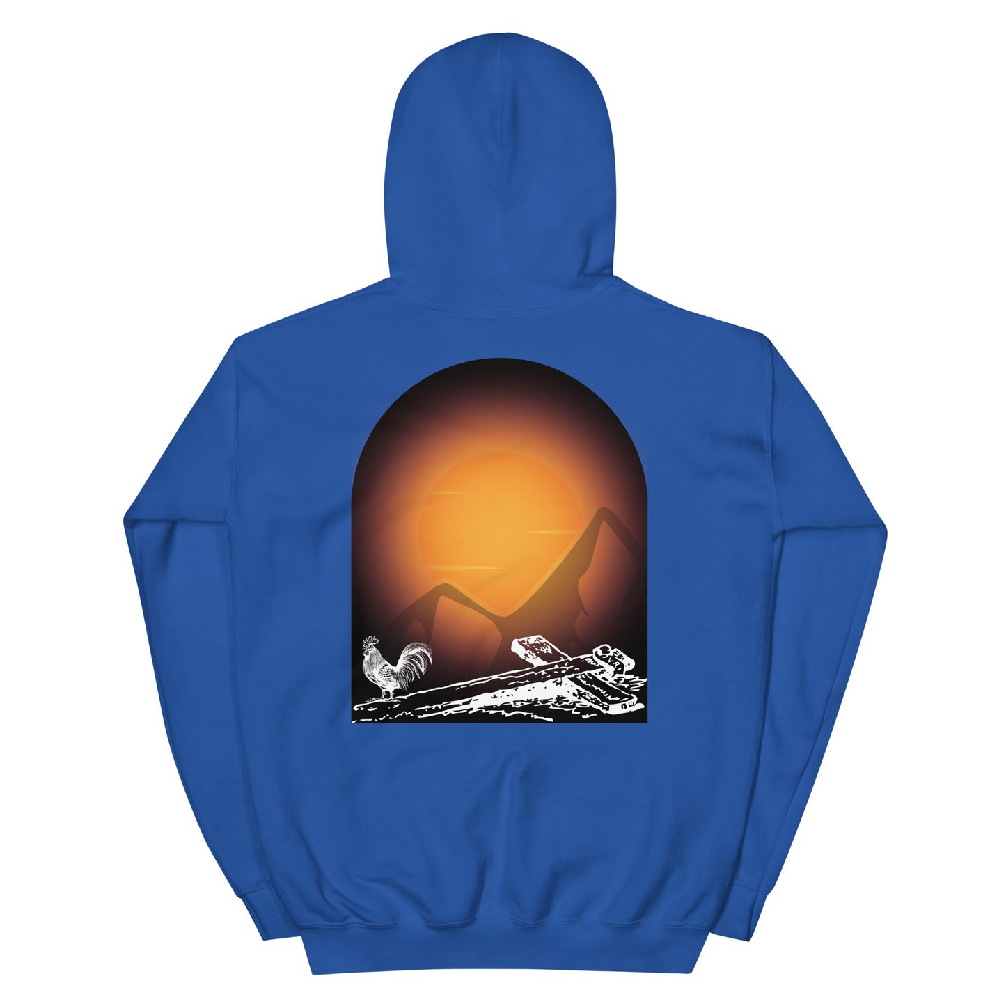 Jesus Died For You Unisex Hoodie W/White Print