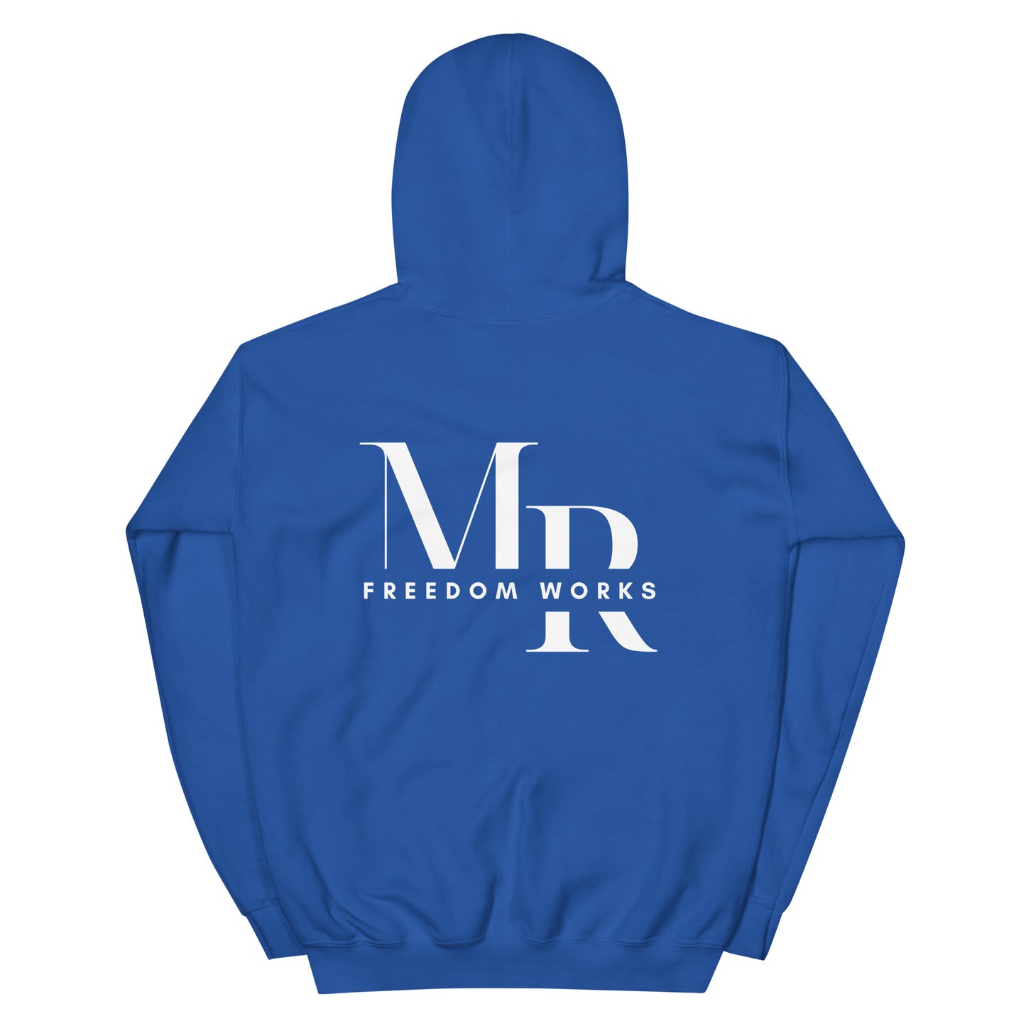 Heart Beats In Time Unisex Hoodie W/White Print