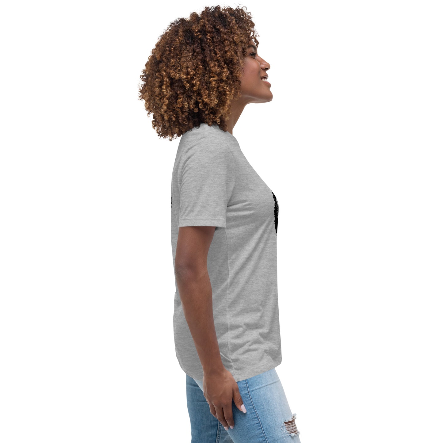 Fearfully And Wonderfully Made Women's Relaxed T-Shirt W/Black Print