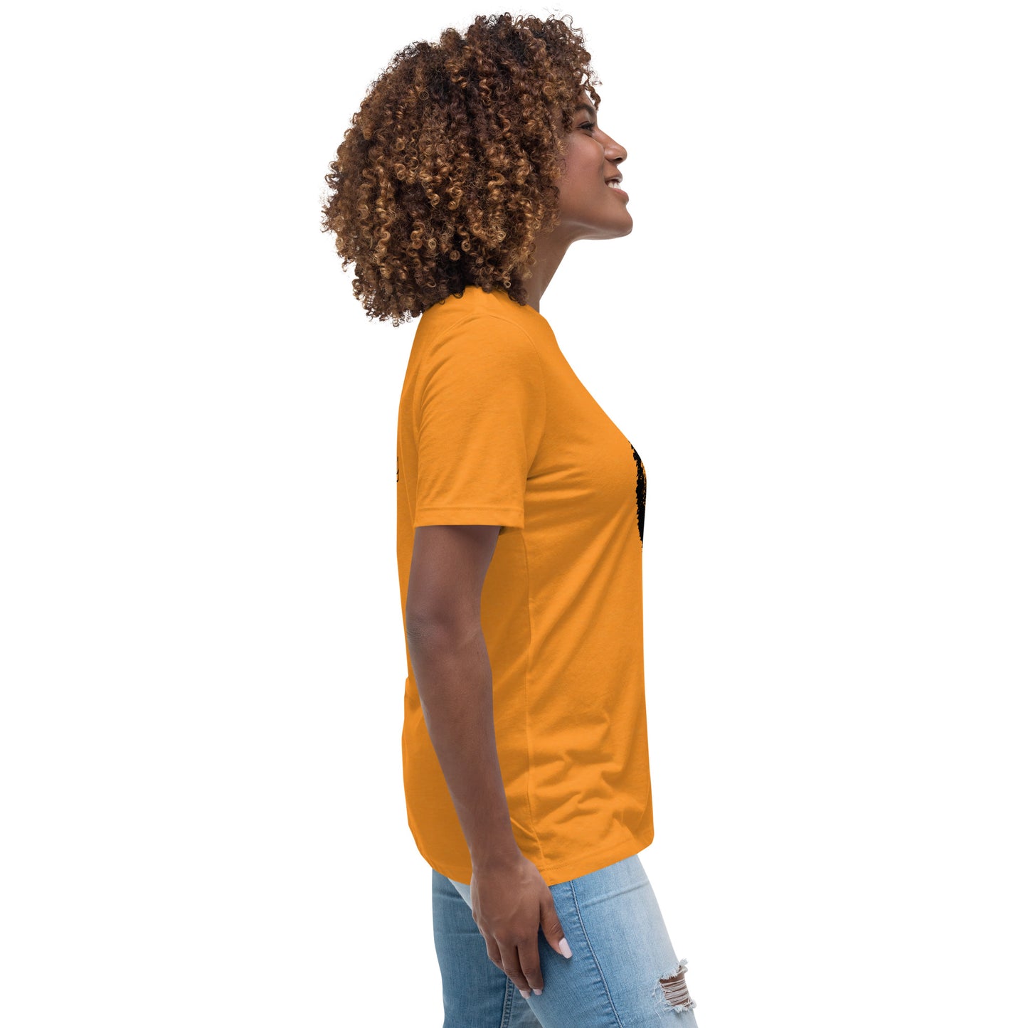 Fearfully And Wonderfully Made Women's Relaxed T-Shirt W/Black Print