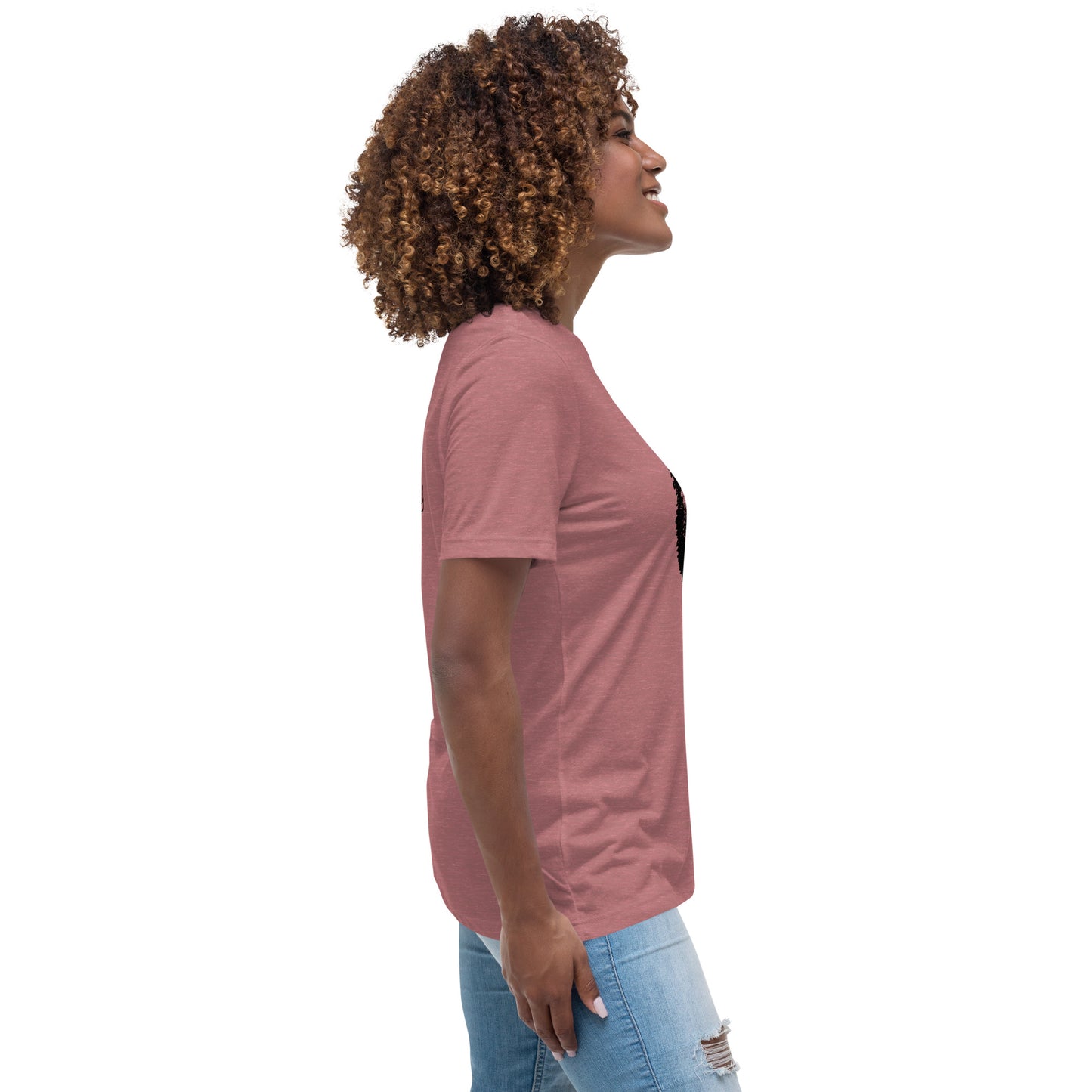 Fearfully And Wonderfully Made Women's Relaxed T-Shirt W/Black Print