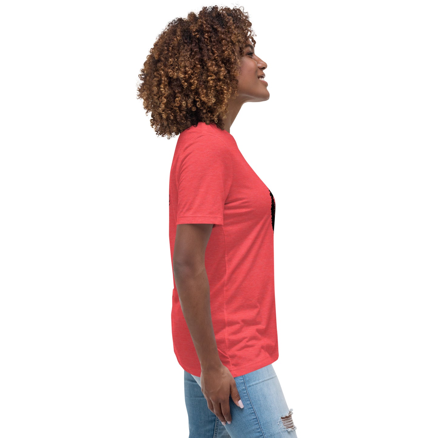 Fearfully And Wonderfully Made Women's Relaxed T-Shirt W/Black Print