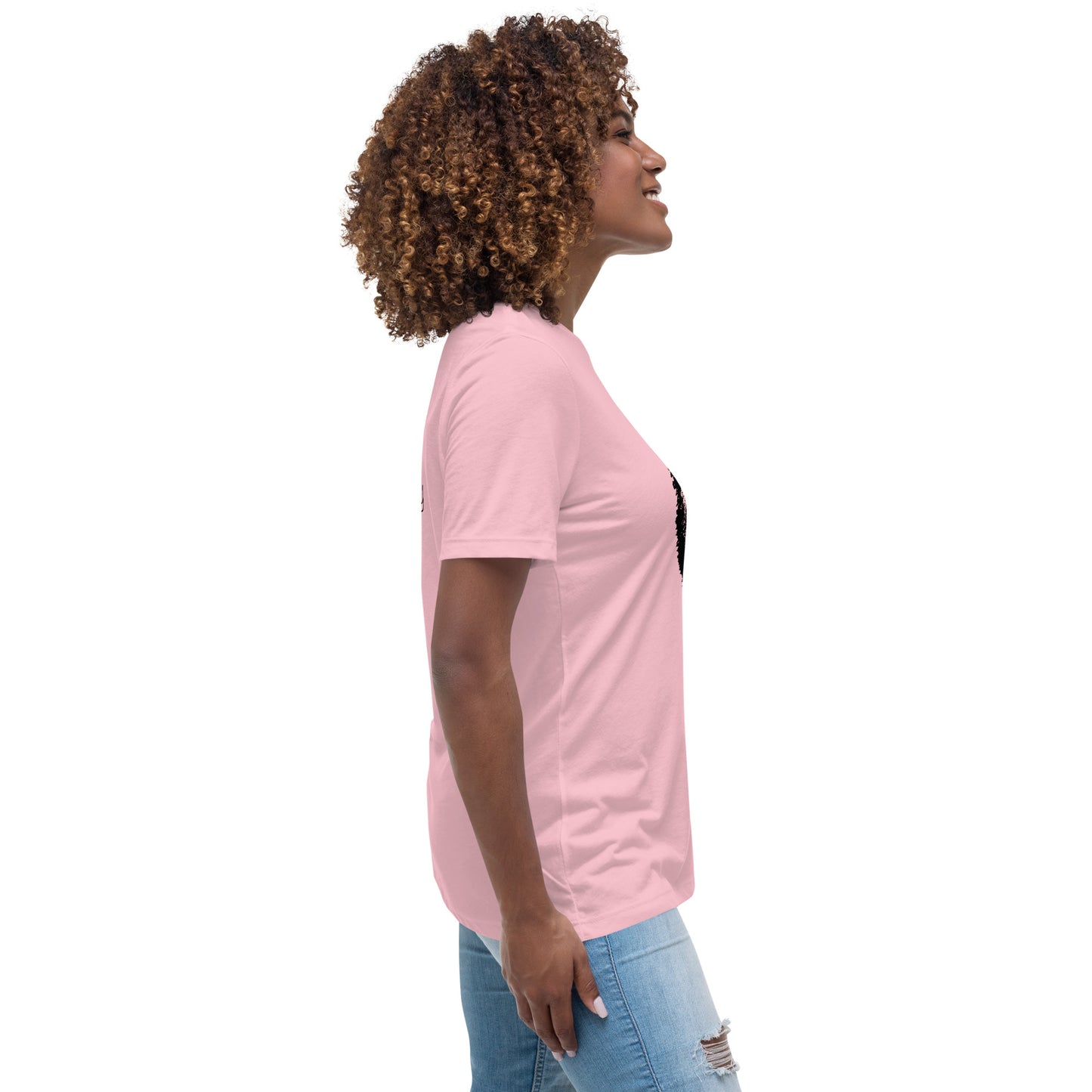Fearfully And Wonderfully Made Women's Relaxed T-Shirt W/Black Print