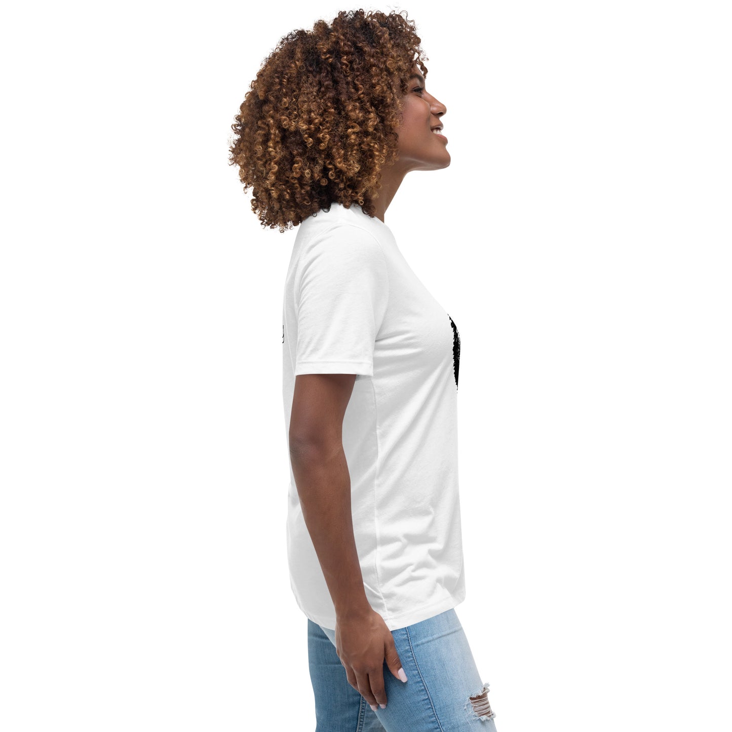 Fearfully And Wonderfully Made Women's Relaxed T-Shirt W/Black Print