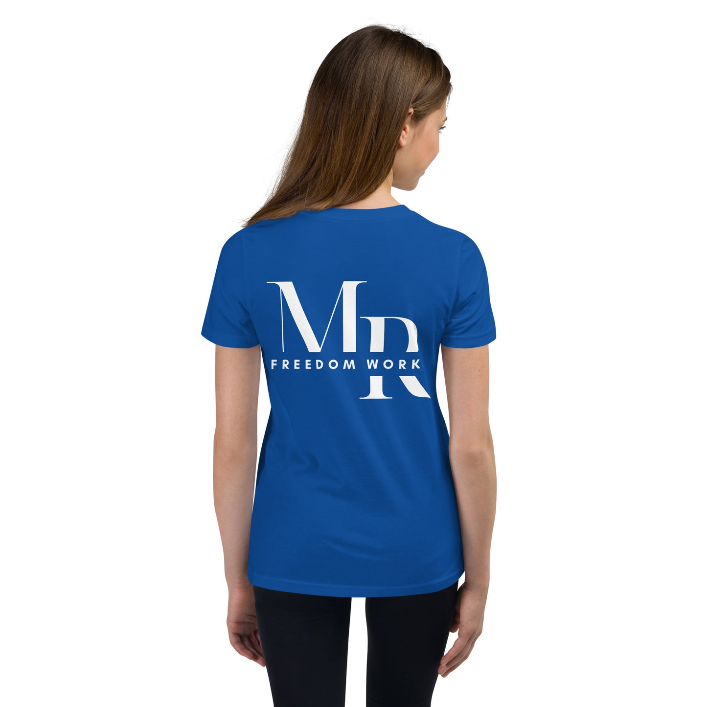 He Is Risen Youth Short Sleeve T-Shirt W/White Print